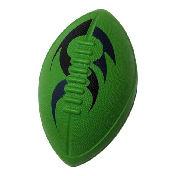 Nerf Football Turbo Jr 1996 8.5" long Vintage Tonka HTF Green Blue‎ Rare Vintage - Picture 2 of 6